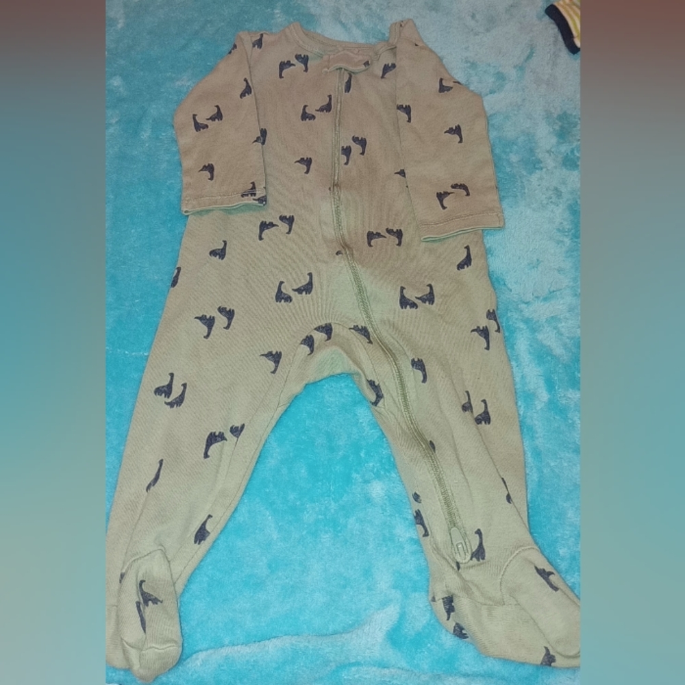 Baby boys dino pjs